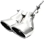 Muffler Tail Throat Suitable For Mercedes Benz W203 Old C-class C200 Tail Pipe Modification Exhaust Pipe Stainless Steel Tail Nozzle Muffler exhaust tip