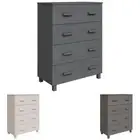 Sideboard Buffet Side Cabinet "HAMAR"Storage Dressing Table Shelves Drawer vidaX