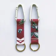 Manly Sea Eagles NRL Carabiner Team Logo Keyring