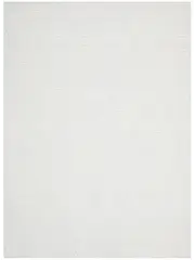 Margo White Diamond Geometric Textured Rug