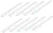 HORIALENCE 10Pcs White Water Based Marker Pens for LED Light Boards Blackboard and Easy to Clean Non Drying Caps for School and Office Supplies