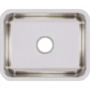 ELUH1814 Lustertone Classic Single Bowl Undermount Stainless Steel Sink