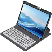 Techxtras Rotating Screen Case with Keyboard for iPad 10.2" - Grey