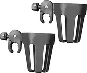 BESPORTBLE 2pcs Stroller Cup Holder: Baby Bottles Holder Bikes Water Cup Storage Rack Drinks Caddie Stroller Cart Organizer for Walker Wheelchairs Scooter