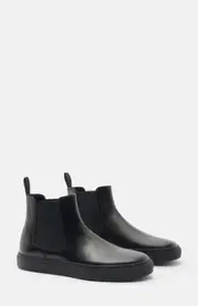 SCAROSSO Tommaso Sneakers in Intense Black - Calf at Nordstrom, Size 42