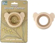 Silicone Koala Teether - Pink | Baby Teething Toy, Bpa-Free, Safe for Infants