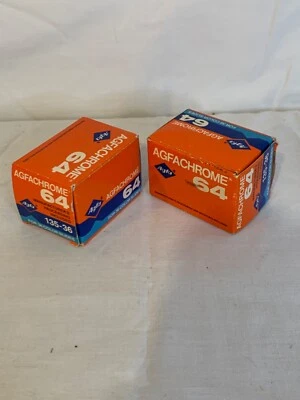 Vintage Agfa Agfachrome 64 CT18 135-36 36 EXPOSURES FILM