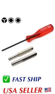 3.8mm 4.5mm Tri-wing Security Bit Fix Screwdriver Nintendo NES SNES N64 Game Boy