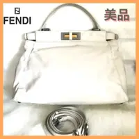 在飛比找蝦皮購物優惠-FENDI 芬迪 肩背包 Peekaboo 皮革 日本直送 