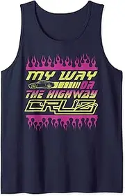 [Disney] Pixar Cars Cruz My Way Or The Highway Tank Top