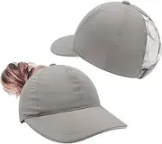 [YAMEE] Baseball Cap, Women's Ponytail Summer, Horsetail Hats, Women's Baseball Cap, Women's Baseball Cap, Waterproof, Sports Hat, Lightweight, Soft, Breathable, Hats for Women, Sun Protection, Quick