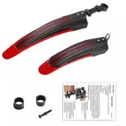 Bicycle Fender Set Adjustable Front Rear Mud Guard Mountain Bike Mudguards Splas