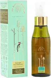 THE EARTH COLLECTIVE Overnight Hair Serum Illuminator - Makes Hair Radiant And Easy To Manage - Contains No Harmful Chemicals, 100 Ml