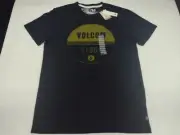 NWT Volcom Men's "Stone" Short Sleeve T-Shirt Black Size Medium #1519