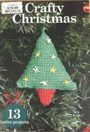 Crafty Christmas 13 Easy Knit & Crochet Patterns Projects Patons & Panda Yarns