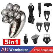 Head Shavers for Bald Men 5-in-1 Electric Razor LED Display Dry & Wet Waterproof