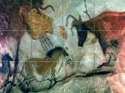 Art Prehistoric Cave Paintings Spain Mural Backsplash Bath Tile #2359