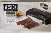 Weston Vacuum Sealer with Roll ,Includes 20 FT ROLL & 10 Bags # 65-3001-W