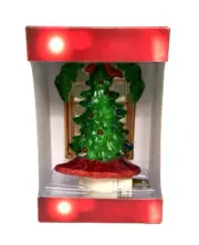 St Nicholas Square Christmas Tree Night Light Plug In