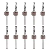 1/8" Shank 2.8mm Tungsten Carbide CNC Engraving Micro PCB Drill Bits Set 10 Pcs