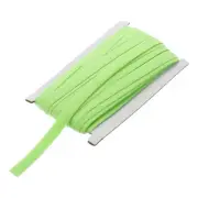 1/2 Inch Double Fold Bias Tape Continuous Bulk Bias Tape(Green 25 Yards)
