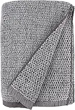 Everplush 710-01-05 Diamond Jacquard Bath Sheet, Gray, 35" x 66"