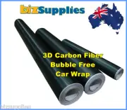 3D Carbon Fiber Bubble Free Vinyl Sticker Film -Wall Decal Car Phone Laptop Wrap