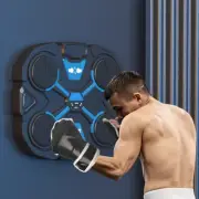 Music Boxing Machine Adjustable Speed Boxing Trainer for Home Gym (4 Targets) AU