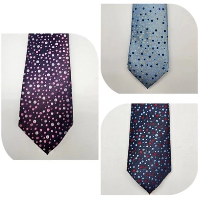 BEN SHERMAN Microfiber Neck Tie x Men YOU PICK ~ Light Blue ~ Purple ~ Navy Blue