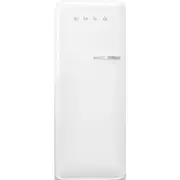 Smeg 270 Litre Retro Style L/H Refrigerator - White