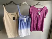 Bundle of 3 NWT Ladies Tops, UK Size 20 Next, George, Dorothy Perkins