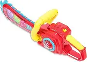 Toddmomy Luminous Electric Chainsaw for Lighting Sound Effects for Themed Parties Creative Play Safe Reusable Random Color