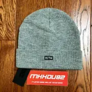 New KITH Kids Classic Box Logo Beanie Cap Grey Gray supreme FW20 2020 Unisex
