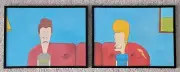 Beavis and Butt-head Fan Art! Acrylic on Canvas! Classic MTV! Mike Judge! (#4)