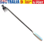 Manual Weed Digger Hand Weeder Tool with Long Handle for Garden Lawn Farmhouse
