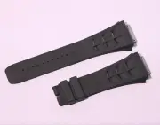 GENUINE RICHARD MILLE Watch Rubber Strap Black 30mm RM