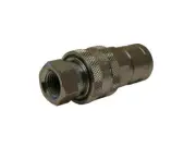Apache 39040900 Steel Universal Hydraulic Adapter 1/4 x 1/4 Dia. in.