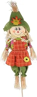 Healvian Halloween Scarecrow Decoration Thanksgiving Scarecrow Decoration 70cm Autumn Scarecrow Fall Harvest Scarecrow for Autumn, Halloween, Garden, Yard Decoration