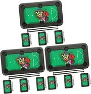 SAFIGLE Sets Family Fun Mini Billiard Table Boys and Girls Billiard Toy Mini Pool Table Game Snooker Set Plastic Material
