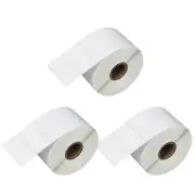 3 Rolls 2x1 Direct Thermal 1300 Labels for Zebra LP2824 LP2844 LP2442 TLP2844