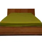 Nice 1 PC 14'' ht. Mattress Bed Bug Sage Green Emperor Satin Mattress Cover