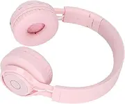 BT06C Bluetooth Kids Headphones, RGB Colorful Light Headset with Mic, 85dB Volume Limited Hearing , Stereo Over-Ear Headphones for Boys and Girls()