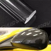 7D Premium Super Gloss Carbon Fiber Vinyl Film Wrap Bubble Free Air Release 6D (for: Fiat)