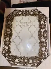 NEW Solid Brass Picture Frame For 5x7 PHOTO PARTISAN HOME ORNATE
