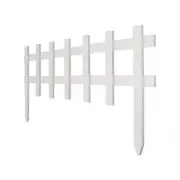 GREENES FENCE CO RC 75W White Deluxe Cape Cod Picket Fence, 18-In. x 3-Ft.