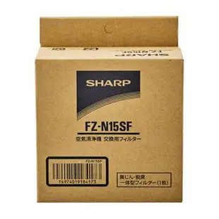 [3東京直購] SHARP 原廠 FZ-N15SF 空氣清淨機 集塵濾網/脫臭濾網 過濾網 可用1年 FU-NC01 PC01 RC01