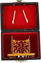 Yardenfun 1 Set Dulcimer Model Mini Guitar Figurine Tabletop Decor Instrument Model Ornament Instrument Model Decor Desktop Realistic Instrument Model Small Desktop Instrument Plant Wooden