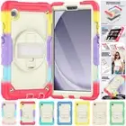 Shockproof Rotating Stand Case Cover w Strap For Samsung Galaxy Tab A9 Plus A9