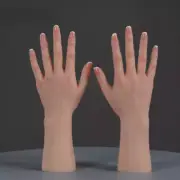 Realistic Silicone Female Hands Model Hand Foot Mannequin Hand Jewelry Display