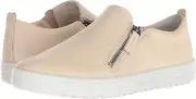ECCO 270135 Women's Fara Slip-on Sneaker Leather Beige Size 11-11.5 M